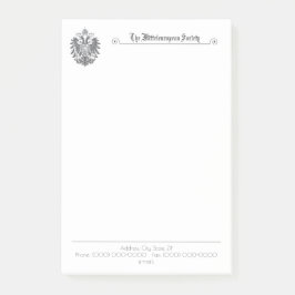 Lodrät Mitteleuropean Society Post-it Notes