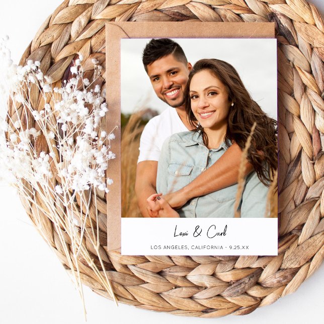 Lodrät MOD Para Photo Spara datum Inbjudningar (Skapare uppladdad)