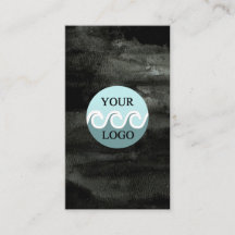 Lodrät Modern anpassningsbar logotyp - svart fyrka