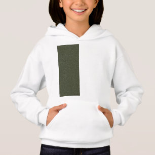 Lodrät Moss Grönt Kids Pullover Hoodie (Anpassning T Shirt