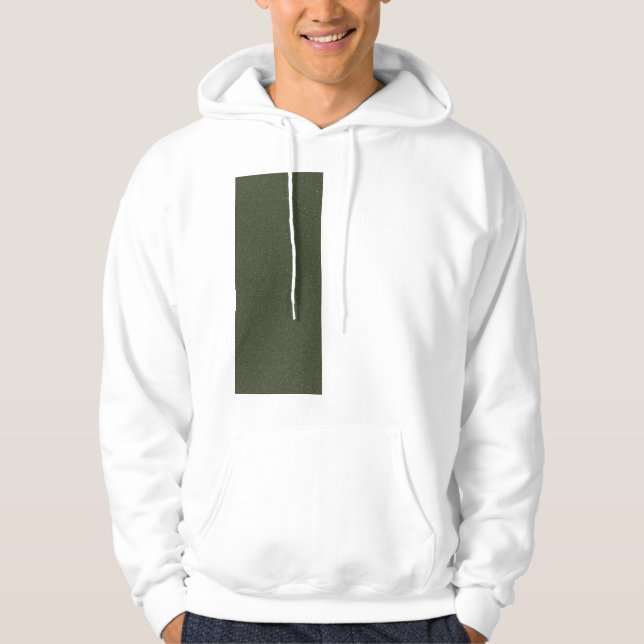 Lodrät Moss Grönt Noise Hoodie - Anpassade (Framsida)