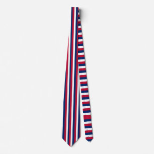 Lodrät och Vågrät Red White och Blue Rand Slips
