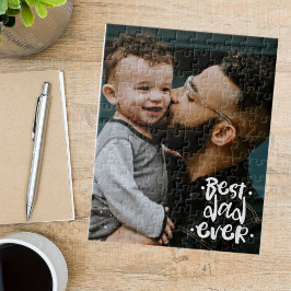 Lodrät Photo Fars dag i bästa Pappa någonsin Anpas Pussel