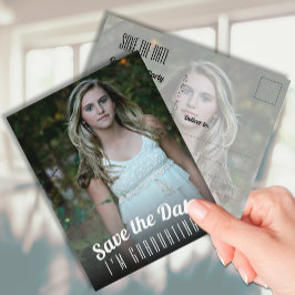 Lodrät Photo Studenten Spara datum Vykort