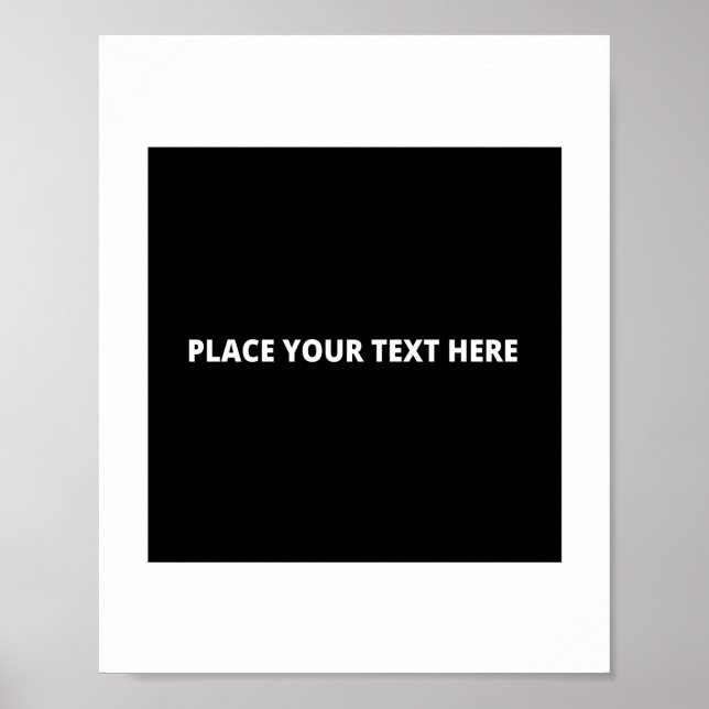 Lodrät Poster 8 x 10-mall (Framsidan)