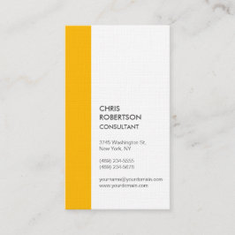 Lodrät Premium Linen - minimalistisk modern Visitkort