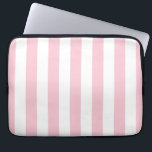 Lodrät Rand Baby Rosa och vitstripe<br><div class="desc">Lodrät Rand - ljusa rosa och vita stripe mönster.</div>