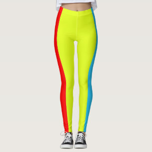 Lodrät Rand Leggings
