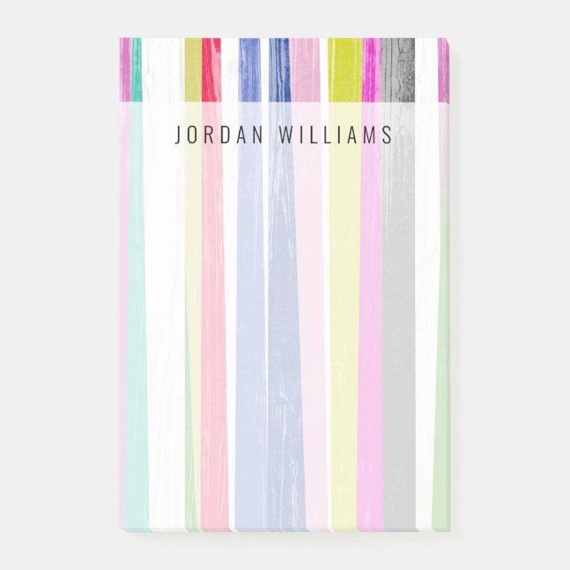 Lodrät Rand Post-it Block (Framsida)