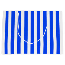 Lodrät Rand Sailor Blue & White Mönster