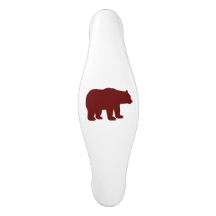 Lodrät Red Bear Handtag