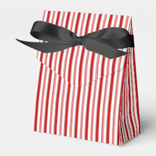 Lodrät Red & White Rand Presentaskar