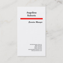 Lodrät röd vit professionell vanlig minimalistisk