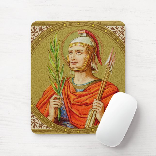 Lodrät Saint Sebastian (SNV 24) (Square Image) Musmatta (Med mus)