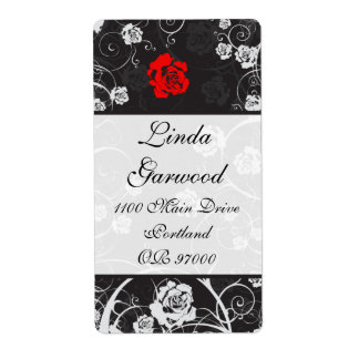 Lodrät skymningför sändningsetikett v6 (tända), fraktsedel