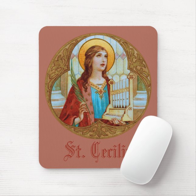 Lodrät St. Cecilia of Rom (BK 003) Musmatta (Med mus)