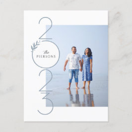 Lodrät Staplat datum - nytt år - vykort