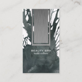 Lodrät Steel Panel Bläck Visitkort