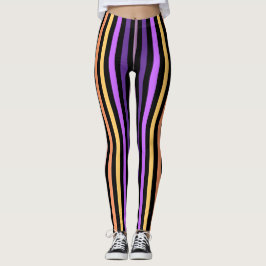 Lodrät, stripe-lager leggings