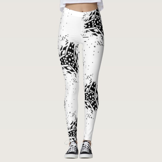 Lodrät, träkol, Dune Leggings (Framsida)