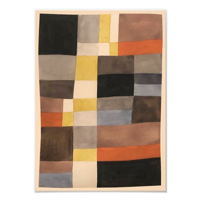 Lodrät-Vågrät - hythmer | Sophie Taeuber-Arp | Fototryck (Framsidan)