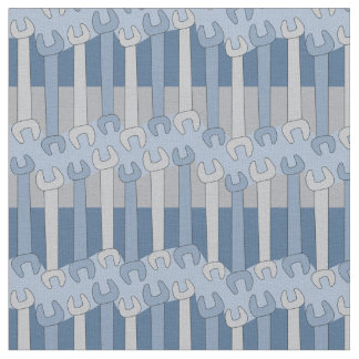 Lodrät Wrench Mönster Tyg