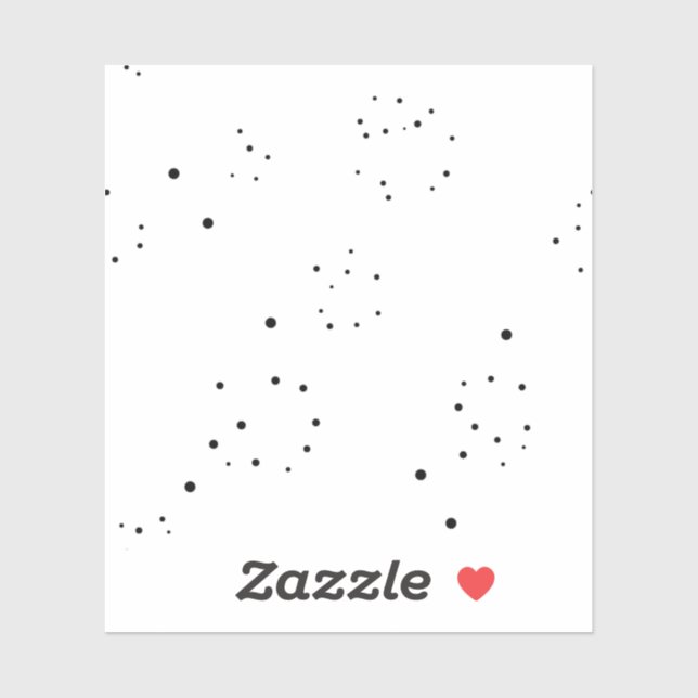 Lodräts design åtta klistermärken (Ark)