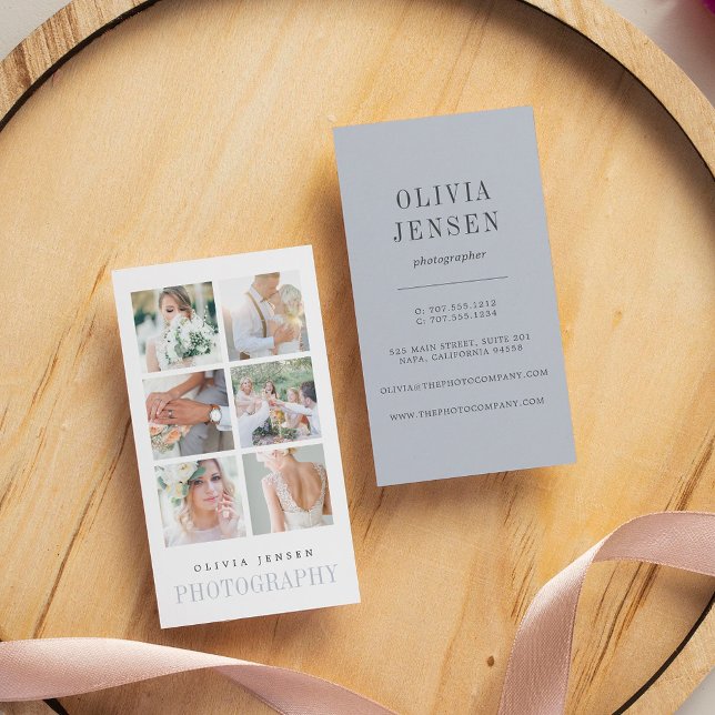 Lodräts fotokollage | Fotograf Visitkort (Skapare uppladdad)