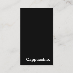 Lodräts Mörk Loyalty Cappuccino Slår-kort Lojalitetskort