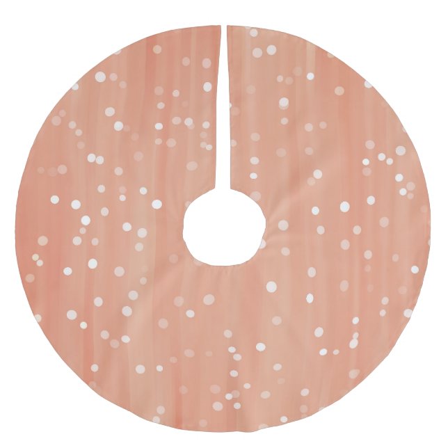 Lodräts Vintage: Abstraktens radbakgrund. Julgransmatta Borstad Polyester (Framsidan)