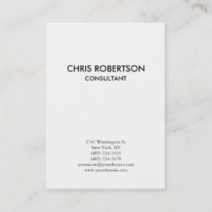Lodrätslättsvart & vitknubbigvisitkort visitkort