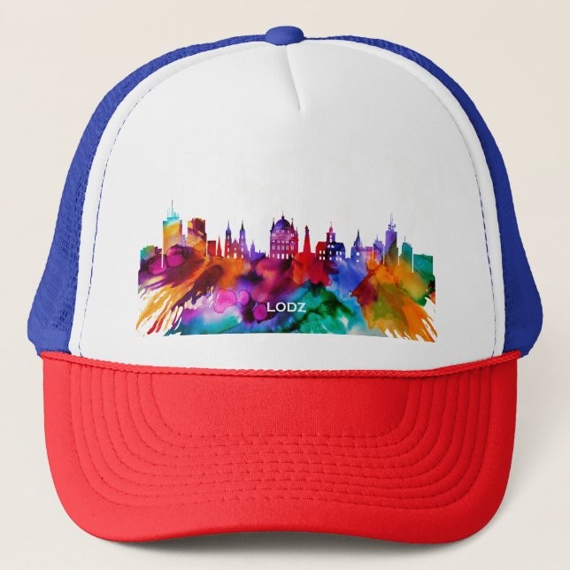 Lodz Skyline Keps (Framsida)