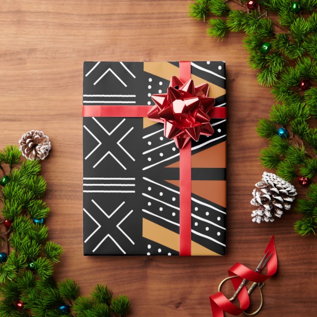 Loely African Gift Wrap Presentpapper (Julgåva)