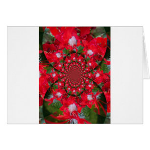 Loely Alien Crimson Hälsningskort