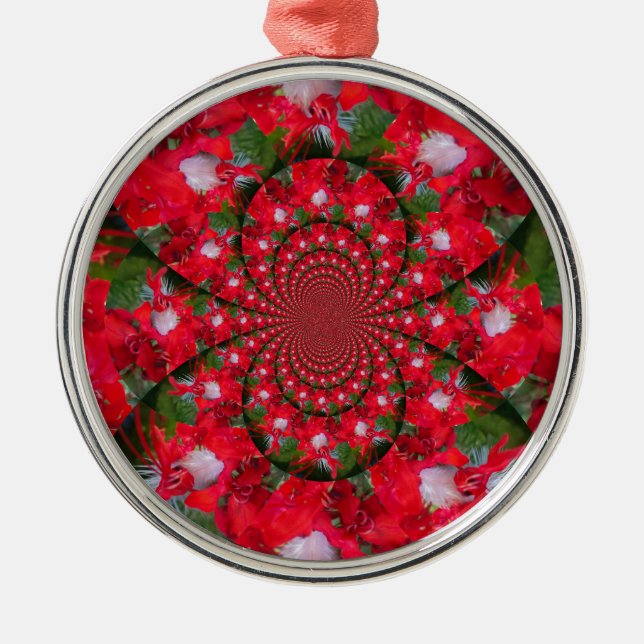 Loely Alien Crimson Julgransprydnad Metall (Framsidan)