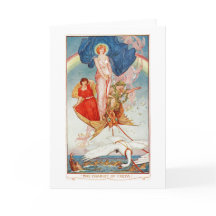 Loely Blank Chariot of Freya Rainbow Goddess