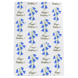 Loely Bluebells White