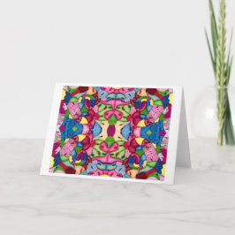 Loely Bouquet-hälsningskort Kort