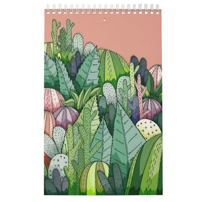 Loely Cactus Garden Kalender (Omslag)