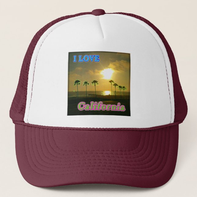 "Loely California 2" Hat Truckerkeps (Framsida)