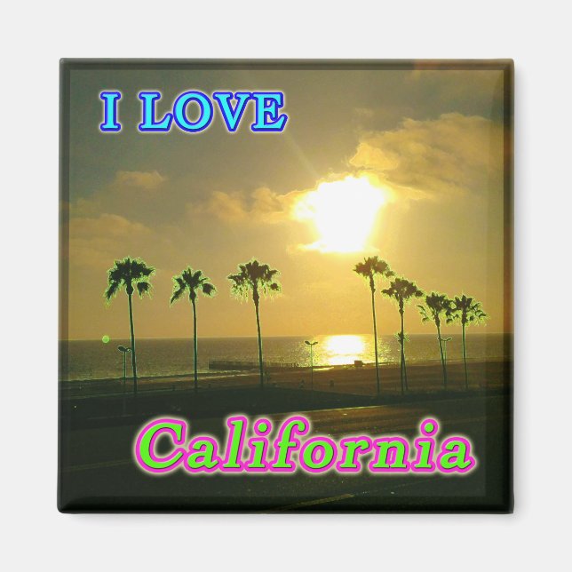 "Loely California 2" Magnet (Framsidan)