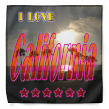 "Loely California 3" Bandana