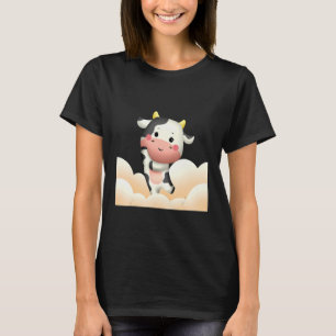 Loely Dairy Cow Dancing T Shirt