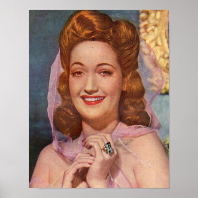 Loely Dorothy Lamour Poster (Framsidan)