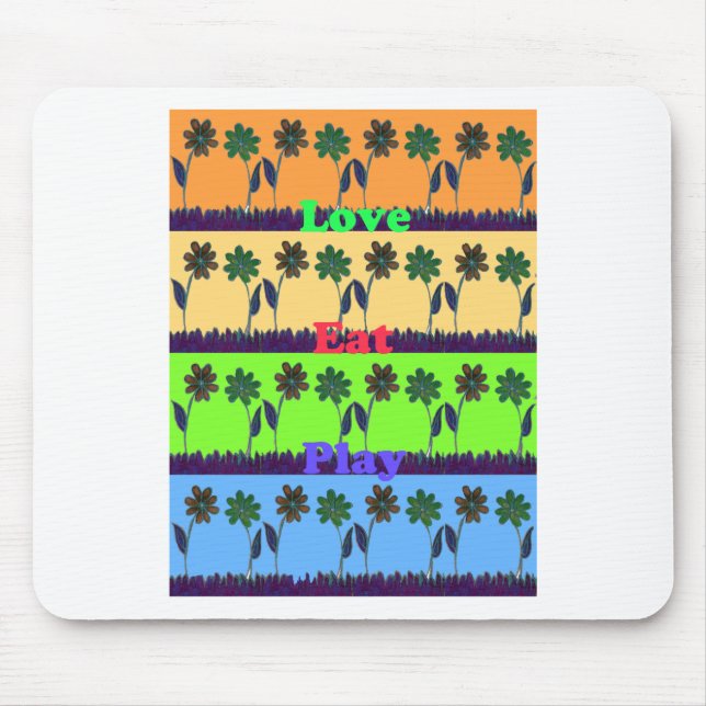 Loely Girly Hakuna Matata färg Gifts.png Musmatta (Framsidan)