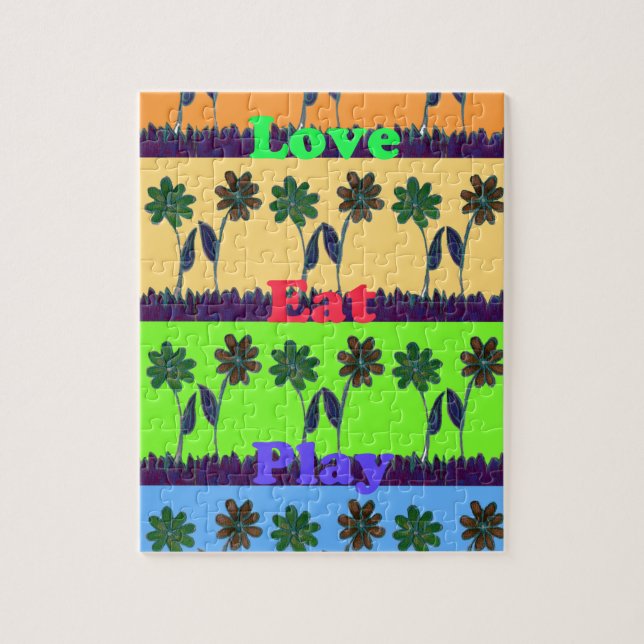 Loely Girly Hakuna Matata färg Gifts.png Pussel (Vertikal)