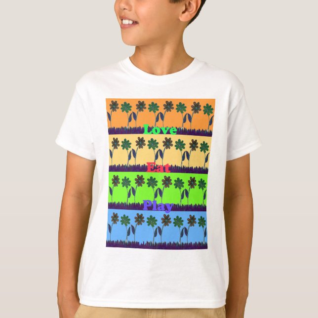 Loely Girly Hakuna Matata färg Gifts.png T-shirt (Framsida)
