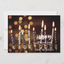 Loely Golden Hanukkah Chanukah Menorah Ljus