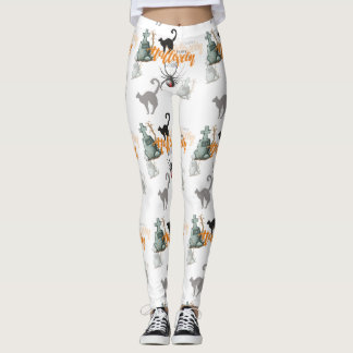Loely Halloween Seamless Mönster Leggings