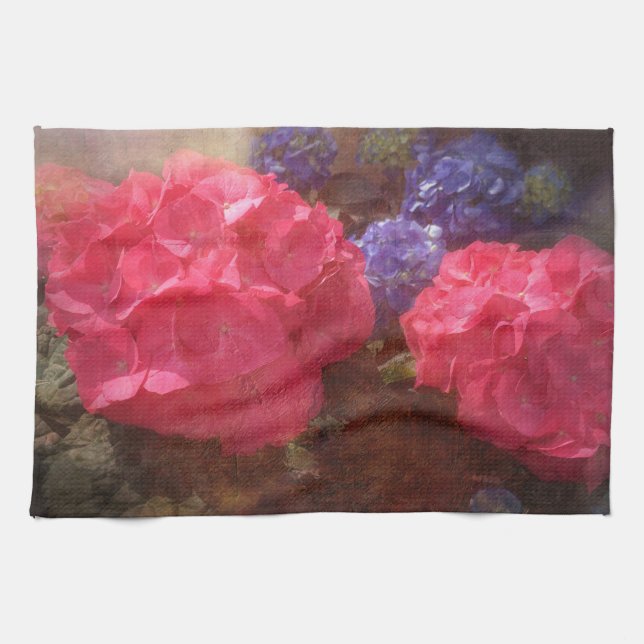 Loely Hydrangea Kökshandduk (Horisontell)